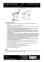 Preview for 6 page of Coopers 10377 Instructions For Use Manual