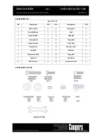 Preview for 3 page of Coopers 10414 Instructions For Use Manual