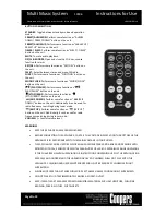 Preview for 19 page of Coopers 10496 Instructions For Use Manual