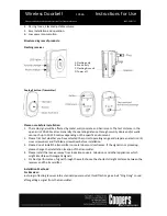 Предварительный просмотр 2 страницы Coopers 10566 Instructions For Use