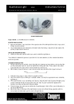 Предварительный просмотр 1 страницы Coopers 10569 Instructions For Use