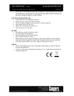 Preview for 8 page of Coopers 10651 Instructions For Use Manual