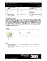 Preview for 15 page of Coopers 10967 Instructions For Use Manual