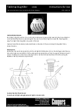 Preview for 1 page of Coopers 11546 Instructions For Use