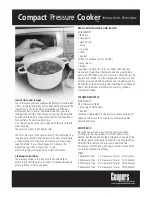 Coopers 8520 Instructions & Recipes preview