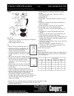 Preview for 1 page of Coopers 9667 Instructions For Use