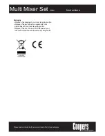 Preview for 7 page of Coopers 9864 Instructions Manual