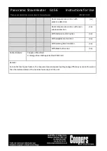 Preview for 6 page of Coopers G156 Instructions For Use Manual