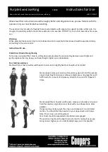 Preview for 1 page of Coopers Purple Exercise Ring Instructions For Use