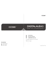 Coosis DA.DTS/51S User Manual preview