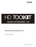 Предварительный просмотр 11 страницы Coosis HTK-HE130 User Manual