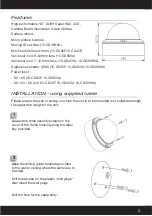 Preview for 3 page of COP Security 15-CD35F Installation Manual