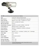 COP-USA CC35ED Specifications preview