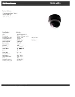 COP-USA CD15-VPSL Specification Sheet preview