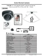 Preview for 1 page of COP-USA CD35N Specifications