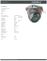 COP-USA CD45AIR-35 Specification Sheet preview