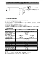 Preview for 1 page of COP-USA CM25-H User Manual