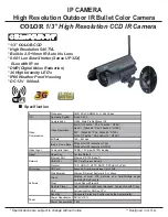 Preview for 1 page of COP-USA CM259VAIR-WF Specifications