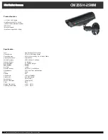 Preview for 1 page of COP-USA CM25SH-25MM Specifications