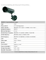 Preview for 1 page of COP-USA CM25SH Specifications