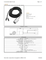 COP-USA CM26CM Specifications preview