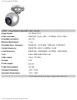 Preview for 1 page of COP-USA CS35F Specifications