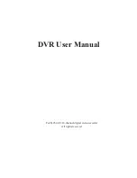 COP-USA DVR2704TS-TVI User Manual preview