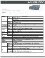 Предварительный просмотр 1 страницы COP-USA DVR5104DE-HWDW User Manual