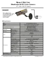 COP-USA NC48IR Specifications preview