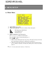 Preview for 12 page of COP-USA SDRDVR35-HSL Manual