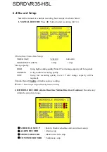 Preview for 15 page of COP-USA SDRDVR35-HSL Manual