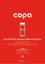 Copa FLOOR STANDING 26 User Manual предпросмотр