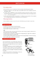 Preview for 34 page of Copa FLOOR STANDING 26 User Manual