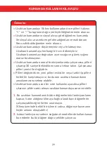 Preview for 32 page of Copa Multi Naya 12 User Manual