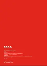 Предварительный просмотр 96 страницы Copa Naya Line 09 User Manual