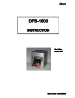 Copal DPB-1500 Instruction preview