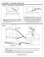 Preview for 3 page of Copeland Astrid Assembly Instructions