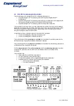 Предварительный просмотр 6 страницы Copeland EazyCool EC2-5X1 Application Manualline