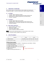 Предварительный просмотр 9 страницы Copeland EazyCool EC2-5X1 Application Manualline