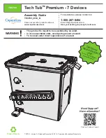 Copernicus TEC700 Assembly Manual предпросмотр