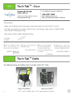 Preview for 2 page of Copernicus Tech Tub Base TEC57 Assembly Manual