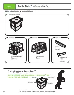 Preview for 4 page of Copernicus Tech Tub Base TEC57 Assembly Manual