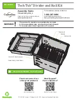 Copernicus Tech Tub TEC-AC1000 Assembly Manual preview