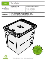 Copernicus Tech Tub TEC600 Assembly Manual предпросмотр