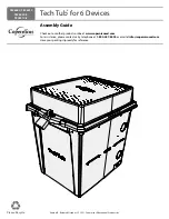 Preview for 1 page of Copernicus Tech Tub TEC601C Assembly Manual