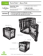 Preview for 1 page of Copernicus Tech Tub2 FTT590 Assembly Manual