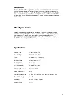 Preview for 5 page of Copland CVA306 User Manual