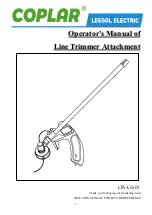 Предварительный просмотр 1 страницы COPLAR LTA-LG-01 Operator'S Manual