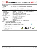 Предварительный просмотр 3 страницы Copley Controls Accelnet Plus Dual-Axis Panel EtherCAT Manual