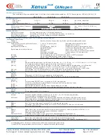 Preview for 2 page of Copley Controls Xenus Plus CANopen XPL Series Manual